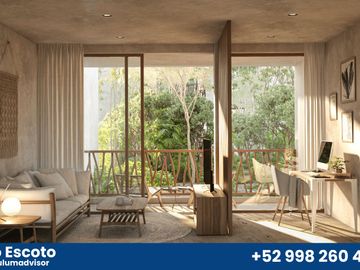 Gran oportunidad! Departamento de 1REC en la nueva gran zona de inversión en Tulum