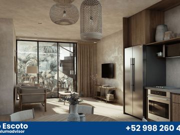 Gran oportunidad! Departamento de 1REC en la nueva gran zona de inversión en Tulum