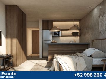 Gran oportunidad! Departamento de 1REC en la nueva gran zona de inversión en Tulum