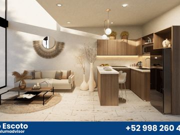 Gran oportunidad! Departamento de 1REC en la nueva gran zona de inversión en Tulum