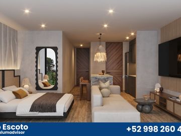 Estudio para INVERSIÓN dentro de la zona más exclusiva de Tulum