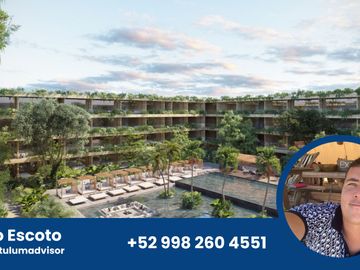Hermoso ESTUDIO en Tulum perfecto para inversión y amplios espacios!