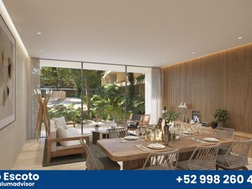 Hermoso ESTUDIO en Tulum perfecto para inversión y amplios espacios!