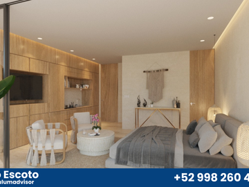Hermoso ESTUDIO en Tulum perfecto para inversión y amplios espacios!