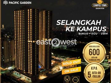 Jual Apartemen New Launching Pacific Garden Alam Sutera Kota Tangerang Lokasi Premium Sangat Strategis
