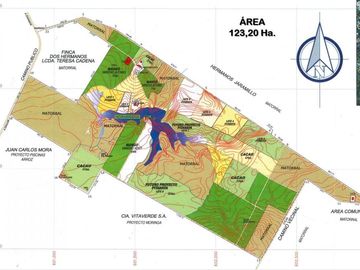 Venta Hacienda de 123.20 Has, Via a La Costa, Km 24 Chongon - Daular
