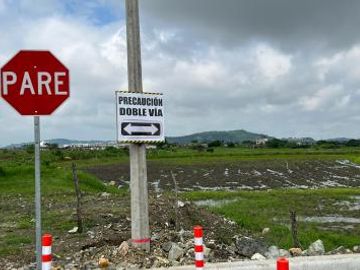 Venta 2.85 Has, La Aurora - Cantón Daule. Terreno Esquinero, Uso Habitacional