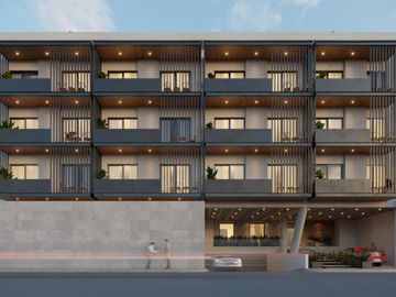 Condo con alberca común, rooftop, pre-construcción, centro, San José del cabo.