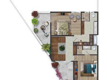 CASA EN PIEDRA VIVA