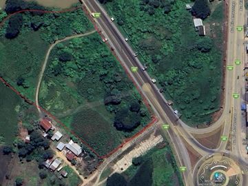 Venta 2.65 ha. Nobol, diagonal al redondel de la Narcisa de Jesús