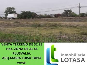 Venta Terreno 32,93 Has Al Pan Km 10