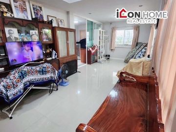 หมู่บ้าน ชวนชื่น - วัชรพล ซ.รามอินทรา 65 บ้านเดี่ยว 55.3 ตรว. ท่าแร้ง บางเขน