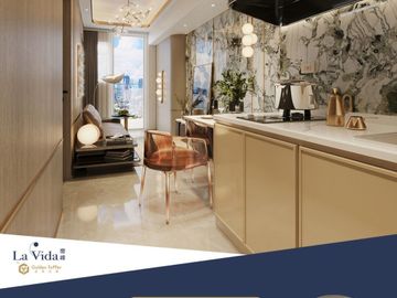 Spacious 2 Bedroom Condo Unit w/Balcony for Sale in Pasay City by La Vida Golden Topper