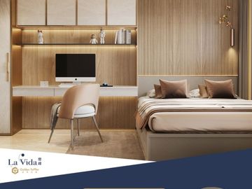 Spacious 2 Bedroom Condo Unit w/Balcony for Sale in Pasay City by La Vida Golden Topper