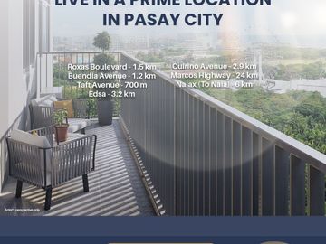 37.8sqm Spacious Studio Unit Preselling in Pasay City near Manila