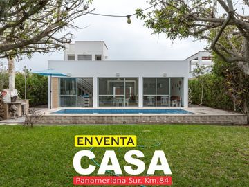 CASA VACACIONAL EN VENTA, San Antonio, Cañete. Km. 84 de la Panamericana Sur.