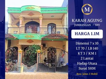 JUAL RUMAH KETINTANG MADYA SURABAYA SHM BESAR LEBAR 12