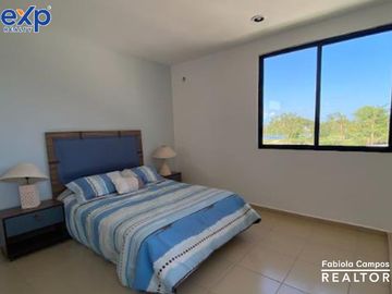 Casa de 3 recámaras en venta, en Privada Residencial con amenidades en Conkal, Yucatán - Entrega noviembre 2024
