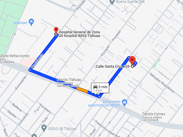 DEPARTAMENTO EN VENTA EN SANTA ANA PONIENTE TLAHUAC CDMX
