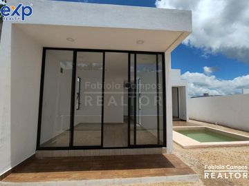 Casa en venta de 1 piso y 3 recámaras en Cholul Mérida - Preventa abril 2025