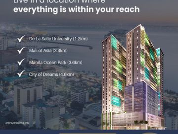 31.5 to 34 sqm Studio Condo Unit for Sale in Pasay City near CCP Complex MOA DLSU Harrison Buendia