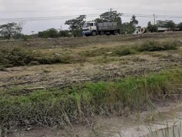 Venta Terreno 2 Has Via Yaguachi Al Pan, km 7 Al Pie del Carretero