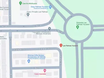 CASA EN VENTA EN LAS PALMAS, MERIDA