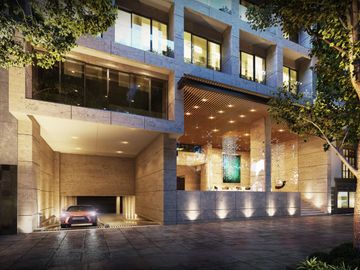 Estudio con terraza, spa, gimnasio, salon de juegos, venta, reforma Ciudad de México.