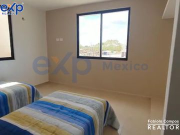 Casa de 2 pisos y 3 recámaras en privada residencial en Conkal Yucatán - Entrega inmediata