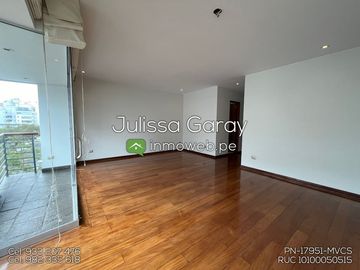 Bello departamento 5to piso vista externa, 3 dorm, 2 estacionamientos y 2 depósitos en Miraflores
