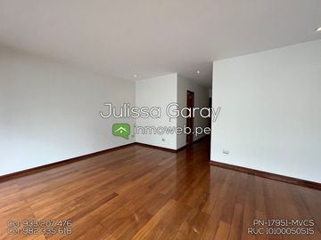 Bello departamento 5to piso vista externa, 3 dorm, 2 estacionamientos y 2 depósitos en Miraflores