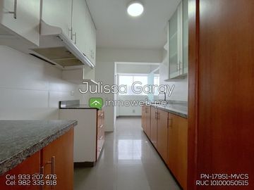 Bello departamento 5to piso vista externa, 3 dorm, 2 estacionamientos y 2 depósitos en Miraflores