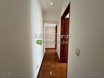 Bello departamento 5to piso vista externa, 3 dorm, 2 estacionamientos y 2 depósitos en Miraflores