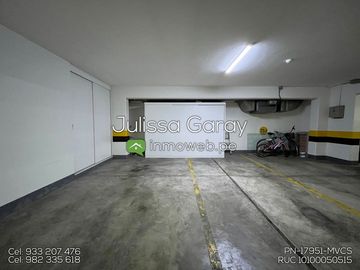 Bello departamento 5to piso vista externa, 3 dorm, 2 estacionamientos y 2 depósitos en Miraflores