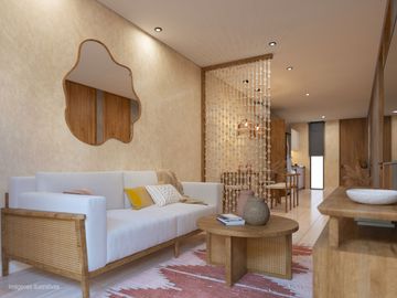 PENTHOUSE 2 plantas, en Tulum, 3 Habitaciones, Cine, yoga, Alberca