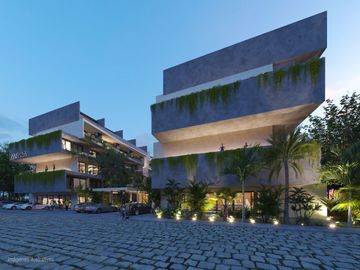 PENTHOUSE 2 plantas, en Tulum, 3 Habitaciones, Cine, yoga, Alberca