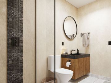 PENTHOUSE 2 plantas, en Tulum, 3 Habitaciones, Cine, yoga, Alberca