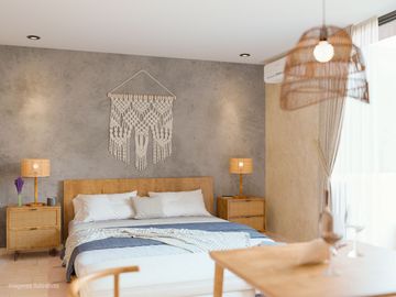 PENTHOUSE 2 plantas, en Tulum, 3 Habitaciones, Cine, yoga, Alberca