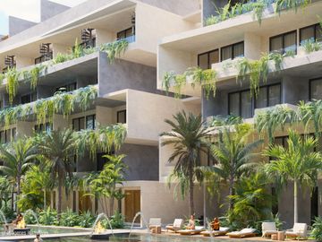 PENTHOUSE 2 plantas, en Tulum, 3 Habitaciones, Cine, yoga, Alberca