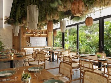 PENTHOUSE 2 plantas, en Tulum, 3 Habitaciones, Cine, yoga, Alberca
