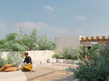 PENTHOUSE 2 plantas, en Tulum, 3 Habitaciones, Cine, yoga, Alberca