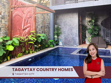 Tagaytay Country Home Fully Furnished 3 Bedroom House For Sale in Tagaytay City