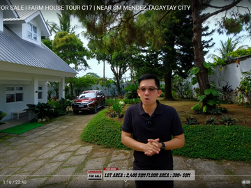 FARM HOUSE TOUR MENDEZ TAGAYTAY CITY