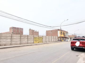 OCASION EN VENTA TERRENO COMERCIAL 304m2 TORRE BLANCA DE CARABAYLLO.