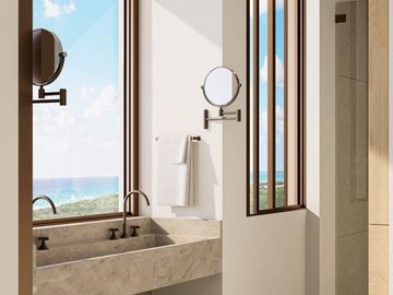 Condo con Balcon, infinity pool y Jacuzzi con vista al mar en venta,  zona centro, en Cozumel, Quintana Roo.