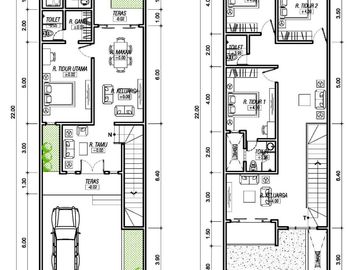 JUAL RUMAH BARU MOJOARUM SURABAYA SHM MODERN GRESS
