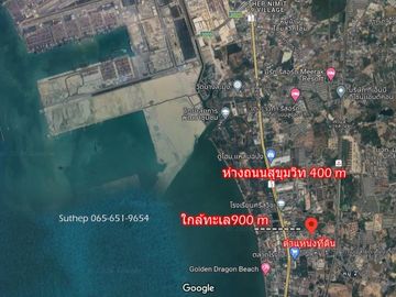 Land for sale with 18 rental rooms (all rooms full), area 1-2-35 rai, good location, near Rong Po Market, Pattaya, Chonburi