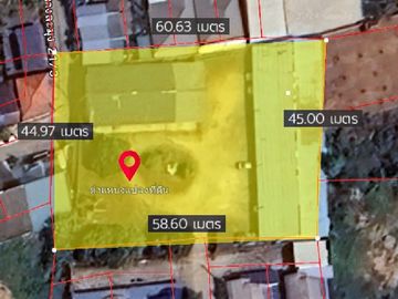 Land for sale with 18 rental rooms (all rooms full), area 1-2-35 rai, good location, near Rong Po Market, Pattaya, Chonburi