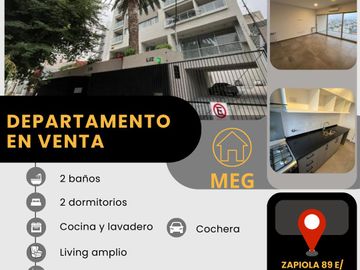 VENTA departamento 3 ambientes con cochera pleno centro de Bernal
