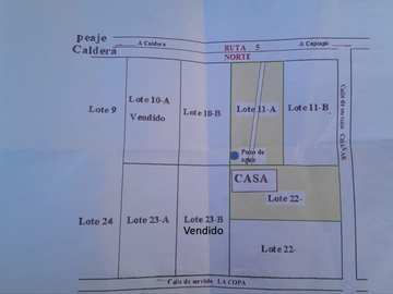 SE VENDEN PARCELAS ,ELECTRICIDAD , POZO